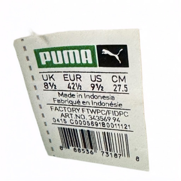 Vintage Puma GV Special Leather Sneakers in Excellent Condition - Picture 3 of 5